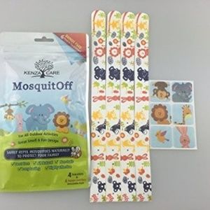 Pack of 4 mosquito repellents bracelets